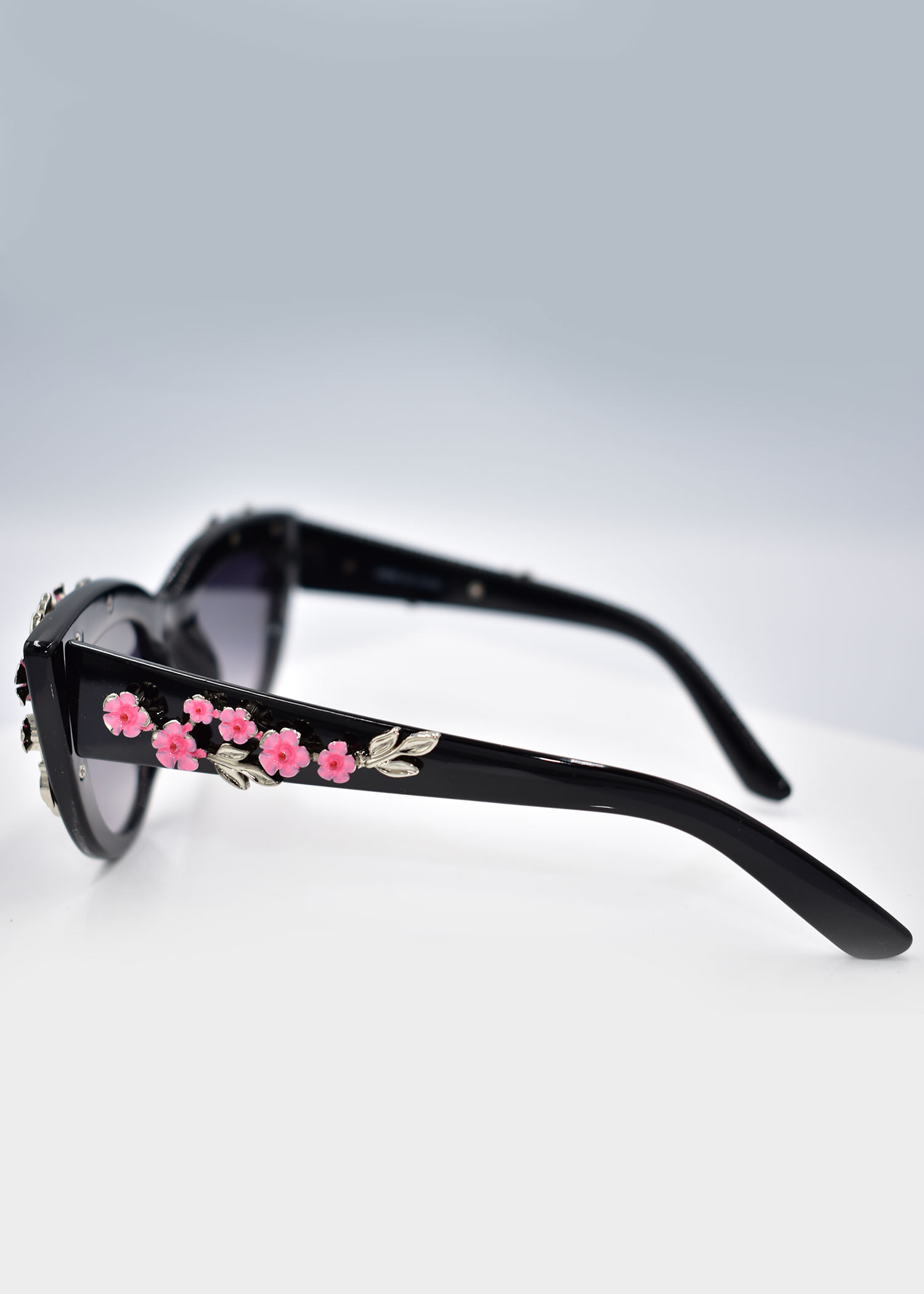 CHANEL Cat eye Sunglasses 52 Pink & Black Sunglasses, Sunglass Hut  ($515) ❤ liked on Polyvo…